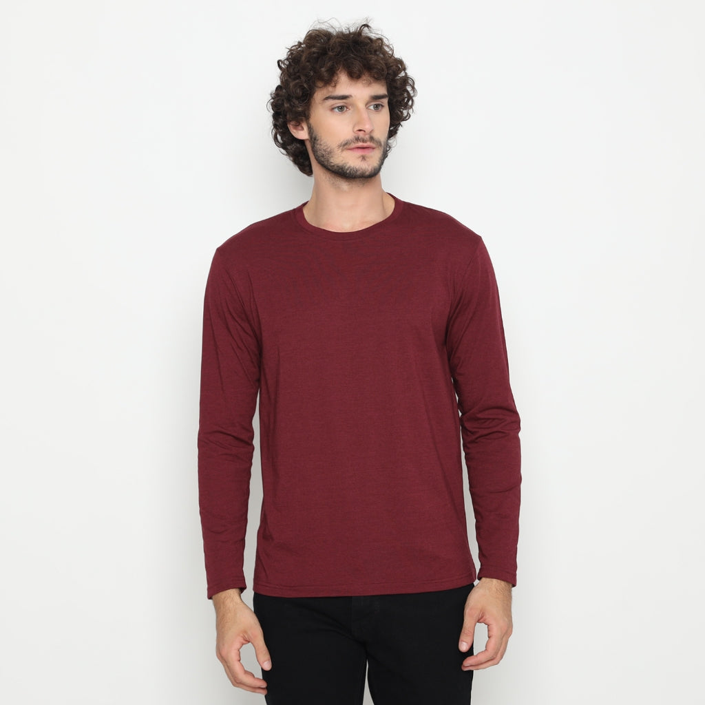 MATSUDA Kaos T Shirt Lengan Panjang Pria Katun Iwamizawa