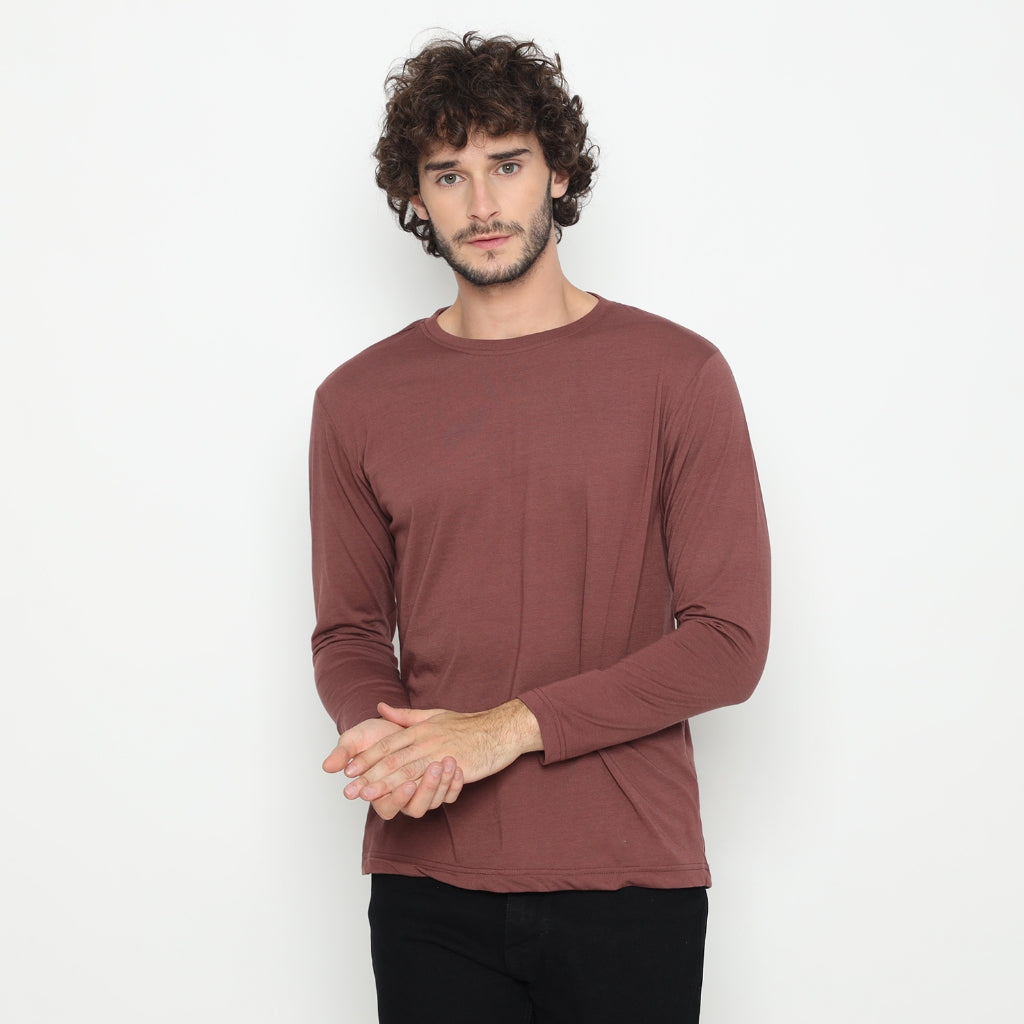 MATSUDA Kaos T Shirt Lengan Panjang Pria Katun Iwamizawa