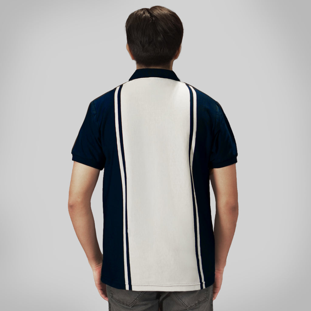 MATSUDA Kaos Polo Shirt Pria Kerah Sanuki Navy