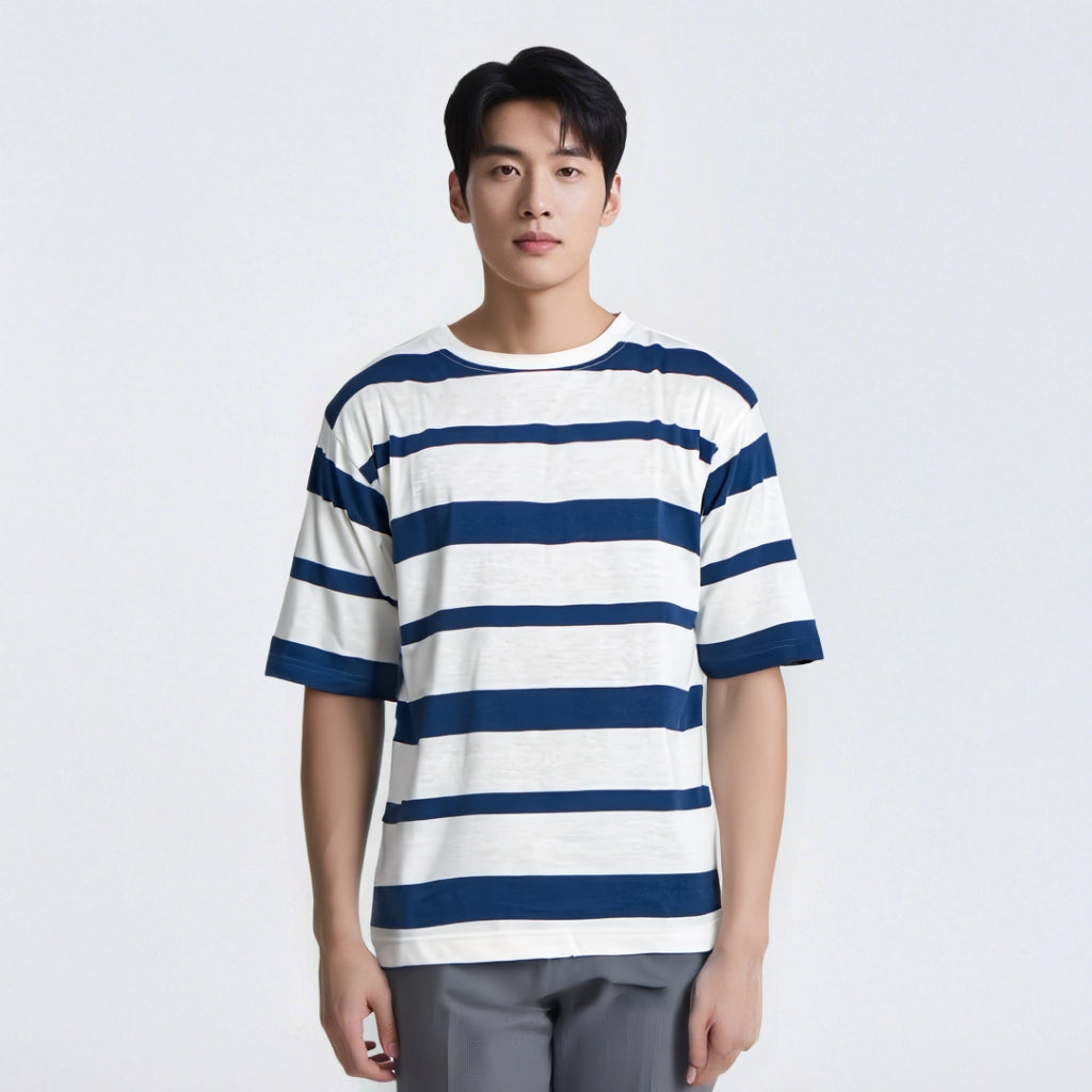 MATSUDA Kaos Oversize Stripe T shirt  Narashino