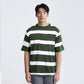MATSUDA Kaos Oversize Stripe Mobara Olive