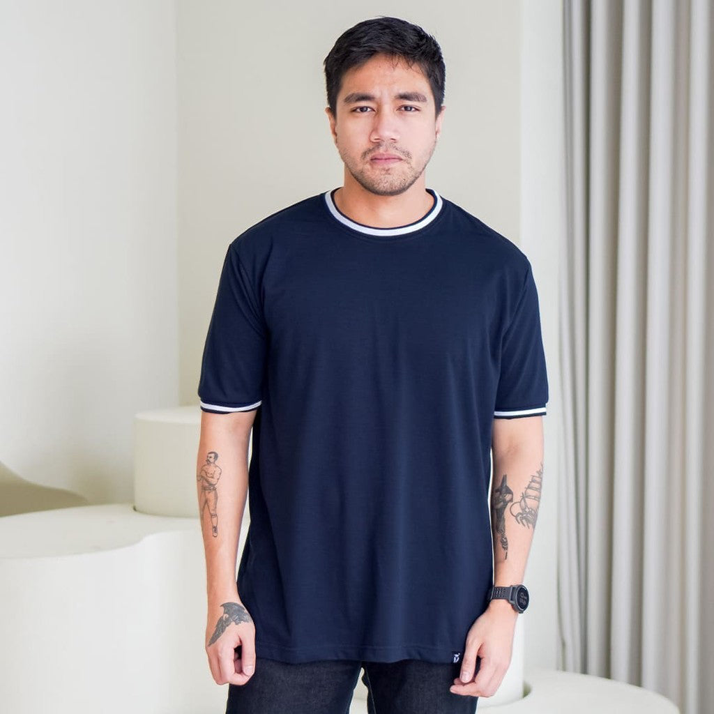 MATSUDA Kaos Polos Pria T shirt Relaxed Fit Oshu