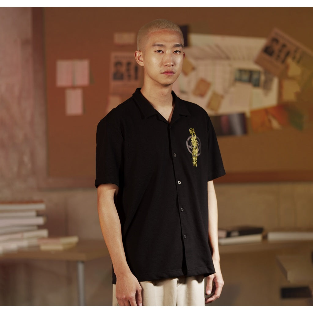 JUJUTSU KAISEN | MATSUDA Kemeja Pria Tojukose Black