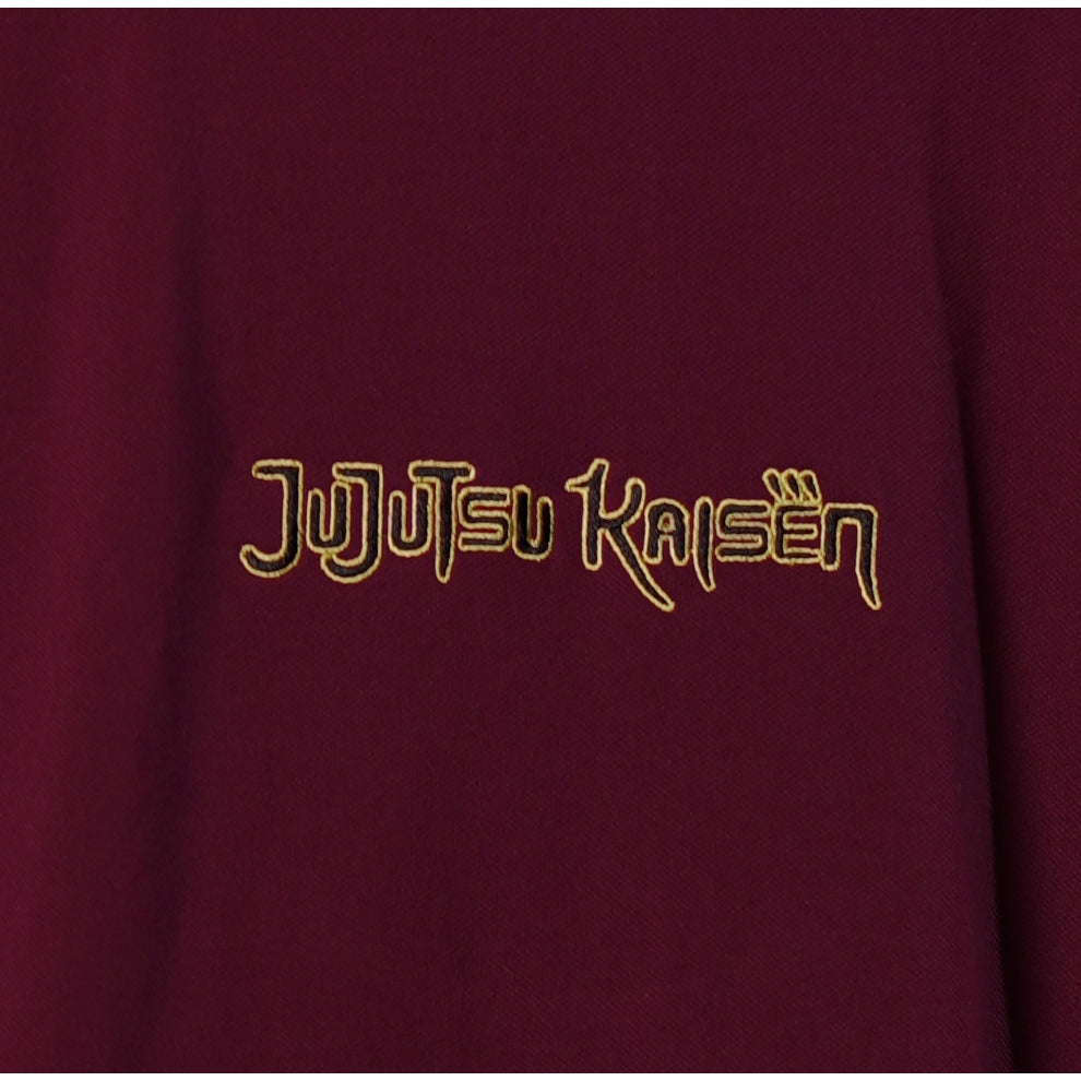 JUJUTSU KAISEN | MATSUDA Polo Shirt Pria Kugisaki Burgundy