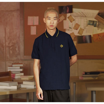 JUJUTSU KAISEN | MATSUDA Polo Shirt Pria Fushiguro Navy
