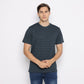 Matsuda T Shirt Pria Kaos Stripe Nantan Oblong Baju Olive White