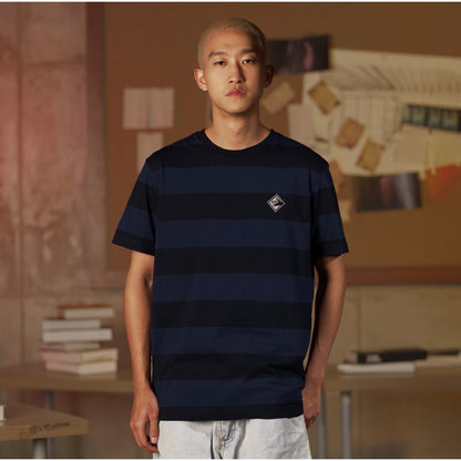 JUJUTSU KAISEN | MATSUDA T Shirt Pria Megumi Navy