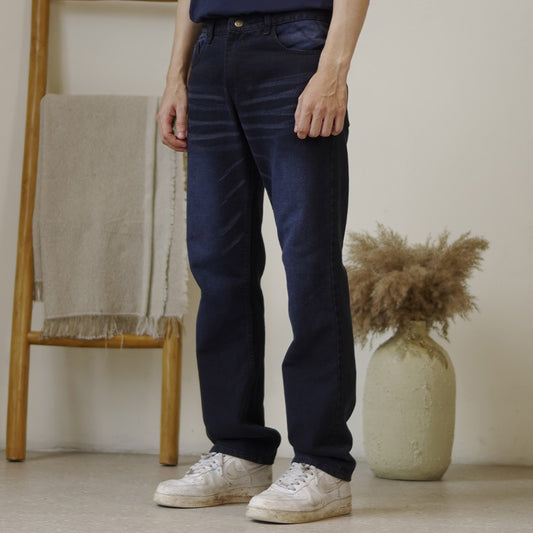 Matsuda Celana Panjang Pria jeans Denim Reguler fit Ogawa Black