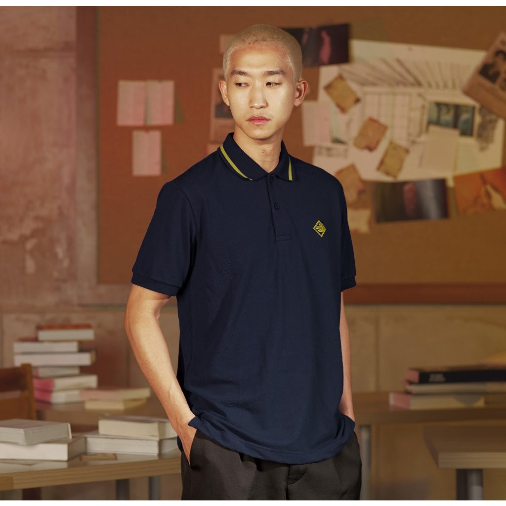 JUJUTSU KAISEN | MATSUDA Polo Shirt Pria Fushiguro Navy