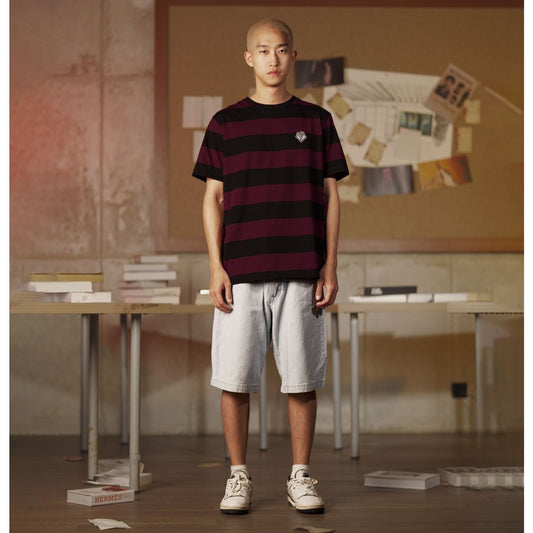 JUJUTSU KAISEN | MATSUDA T Shirt Pria Nobara Burgundy