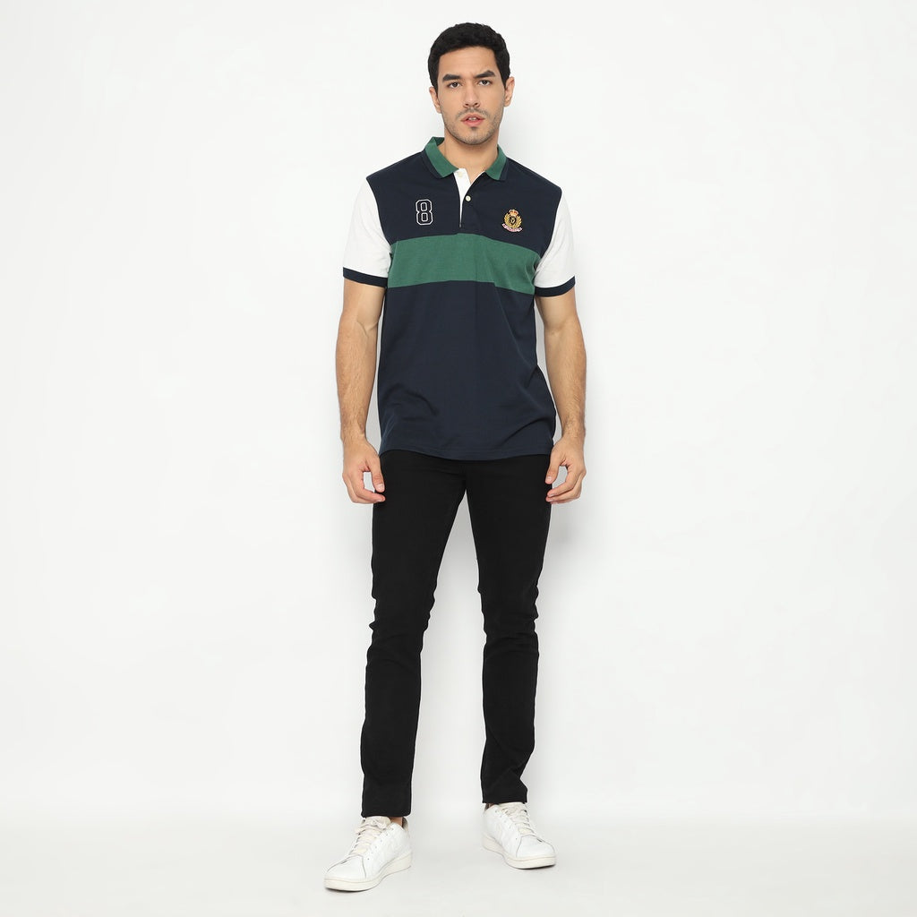MATSUDA Kaos Polo Shirt Pria Kerah Ena