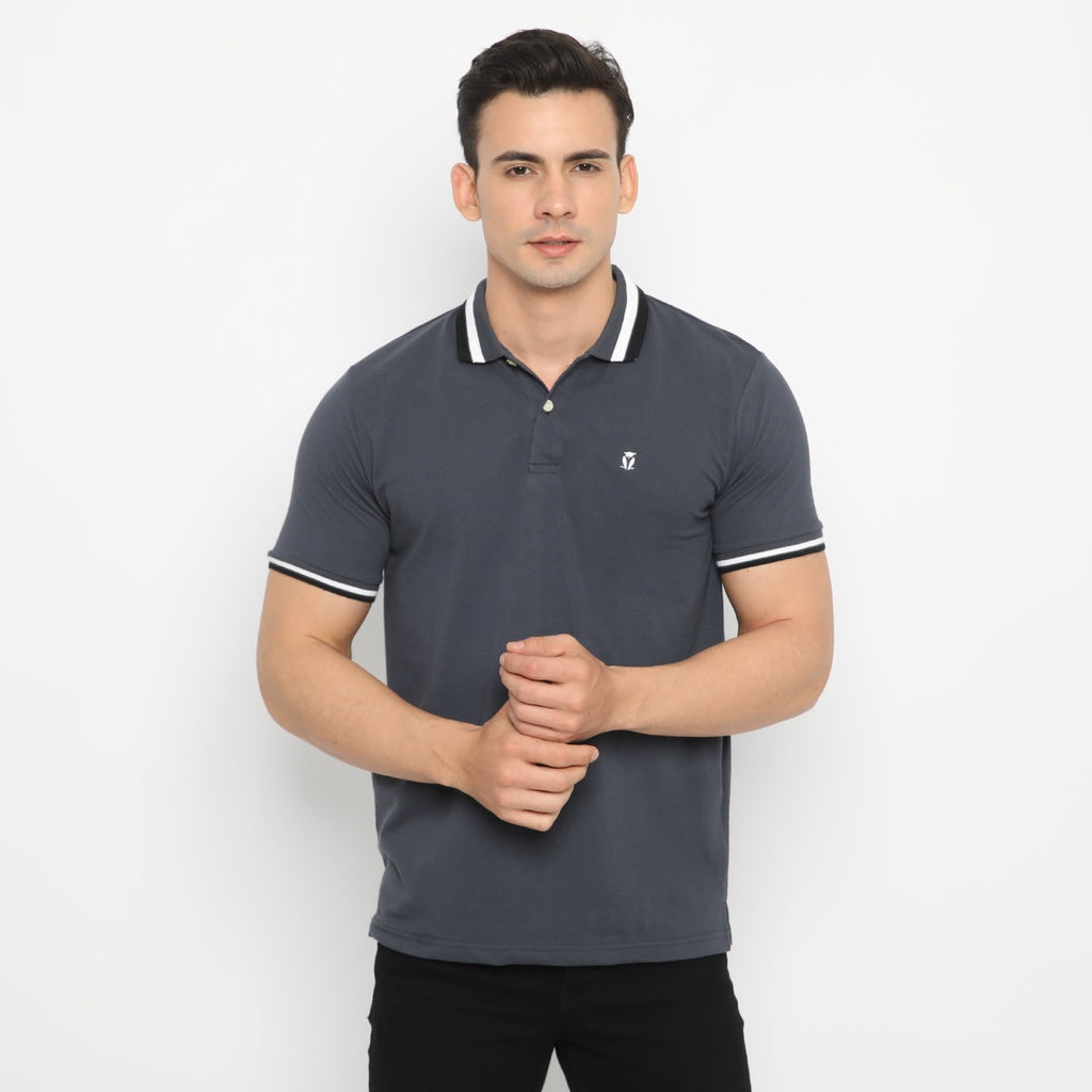 MATSUDA Kaos Polo Shirt Pria Kerah Moriyama