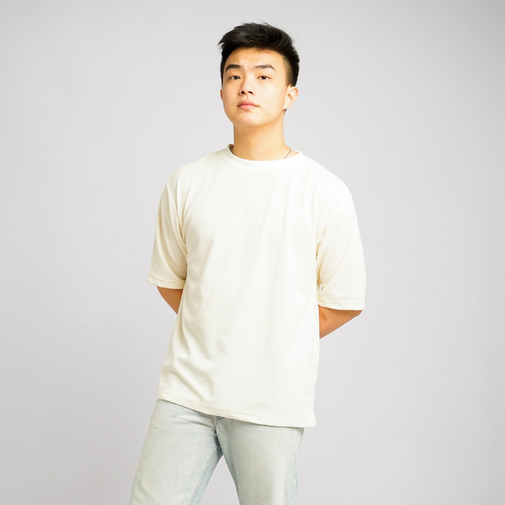 MATSUDA Kaos Polos Oversize Heavy Waffle Khosi