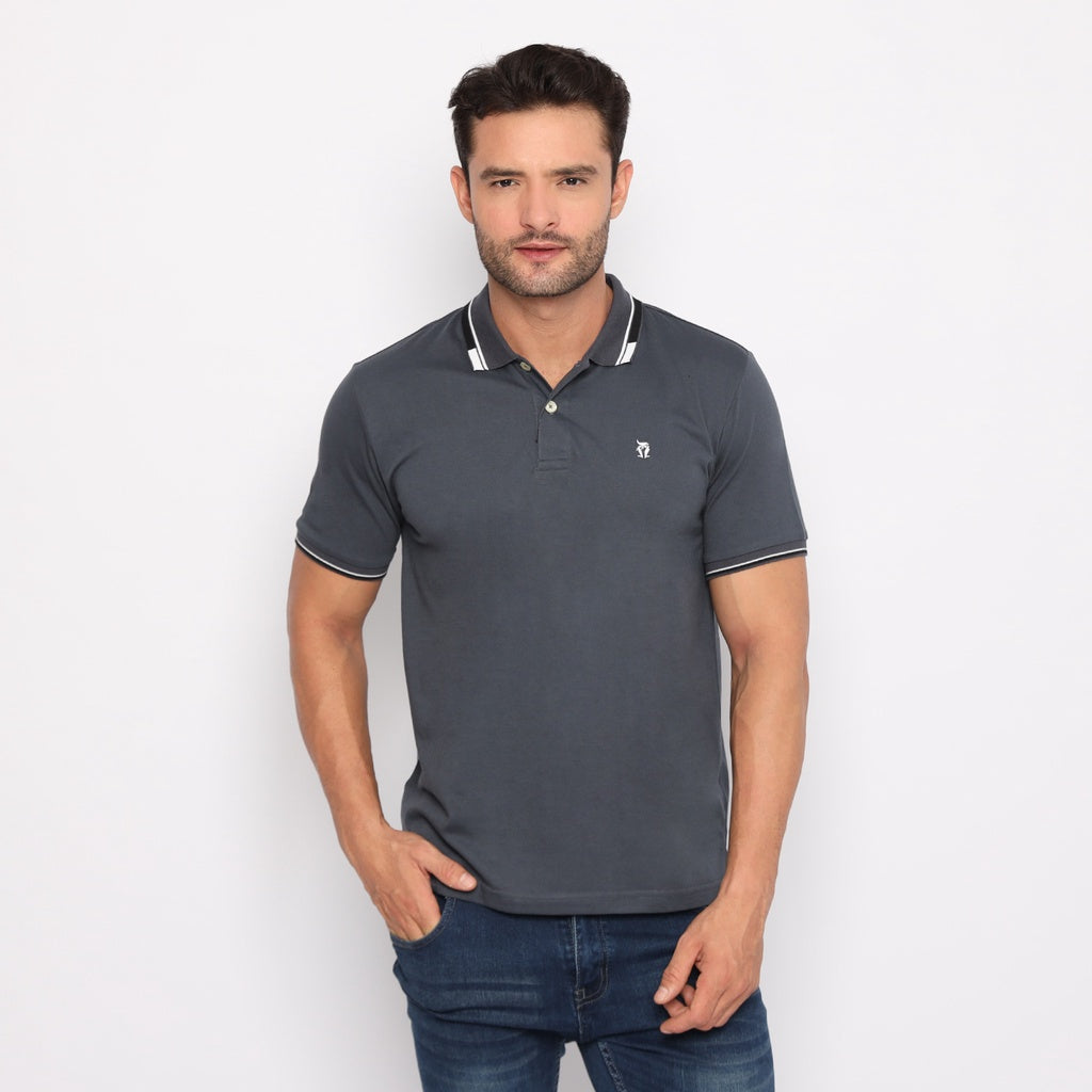 MATSUDA Kaos Polo Shirt Pria Kerah Chino