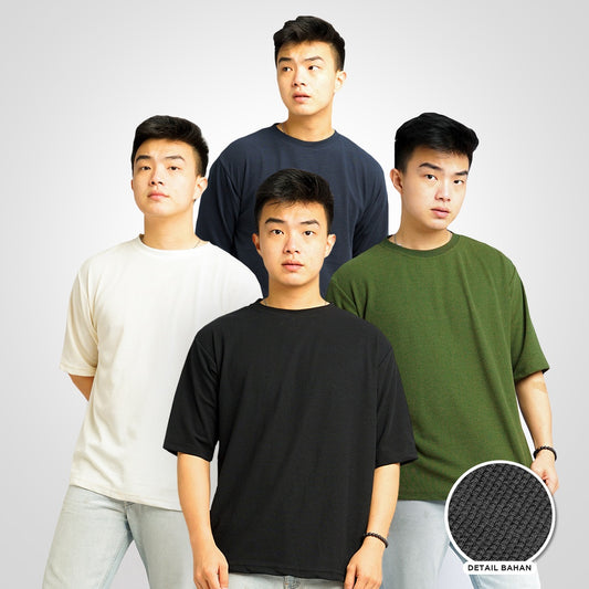 MATSUDA Kaos Polos Oversize Heavy Waffle Khosi