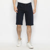 MATSUDA Celana Pendek Pria Jeans Denim Stretch Kimura Navy