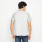 MATSUDA Kaos Pria T Shirt Henley Texture Slub Kawagoe