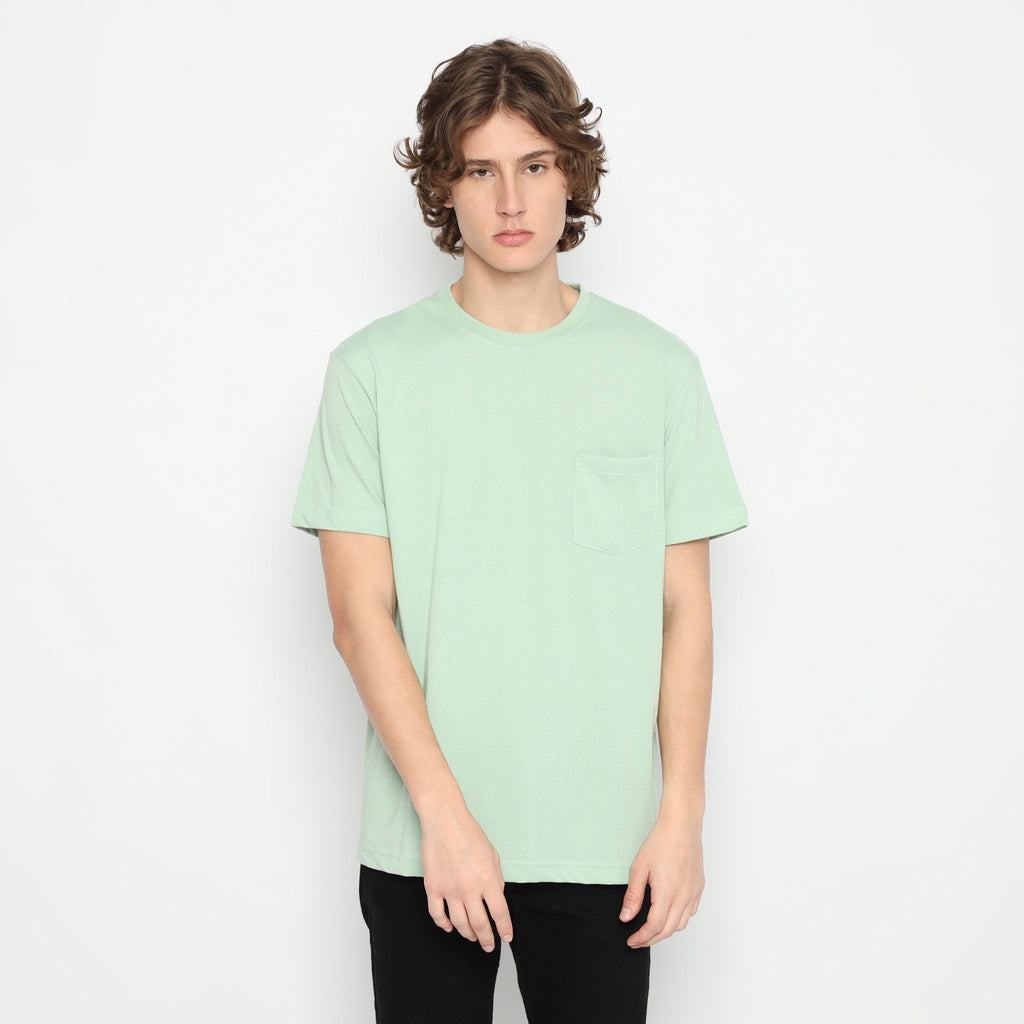 MATSUDA Kaos Polos Pocket T Shirt Cotton Chuo