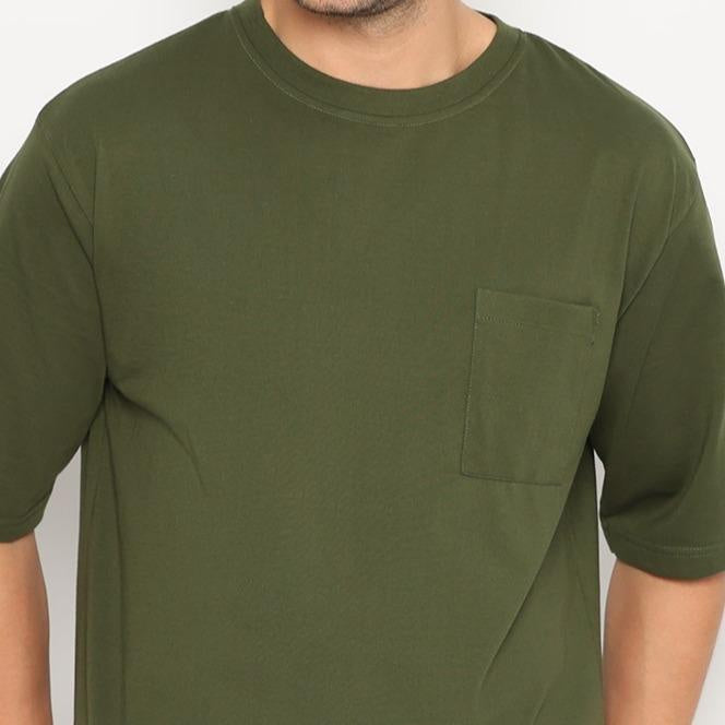 MATSUDA Kaos Oversize Polos Pocket Mito