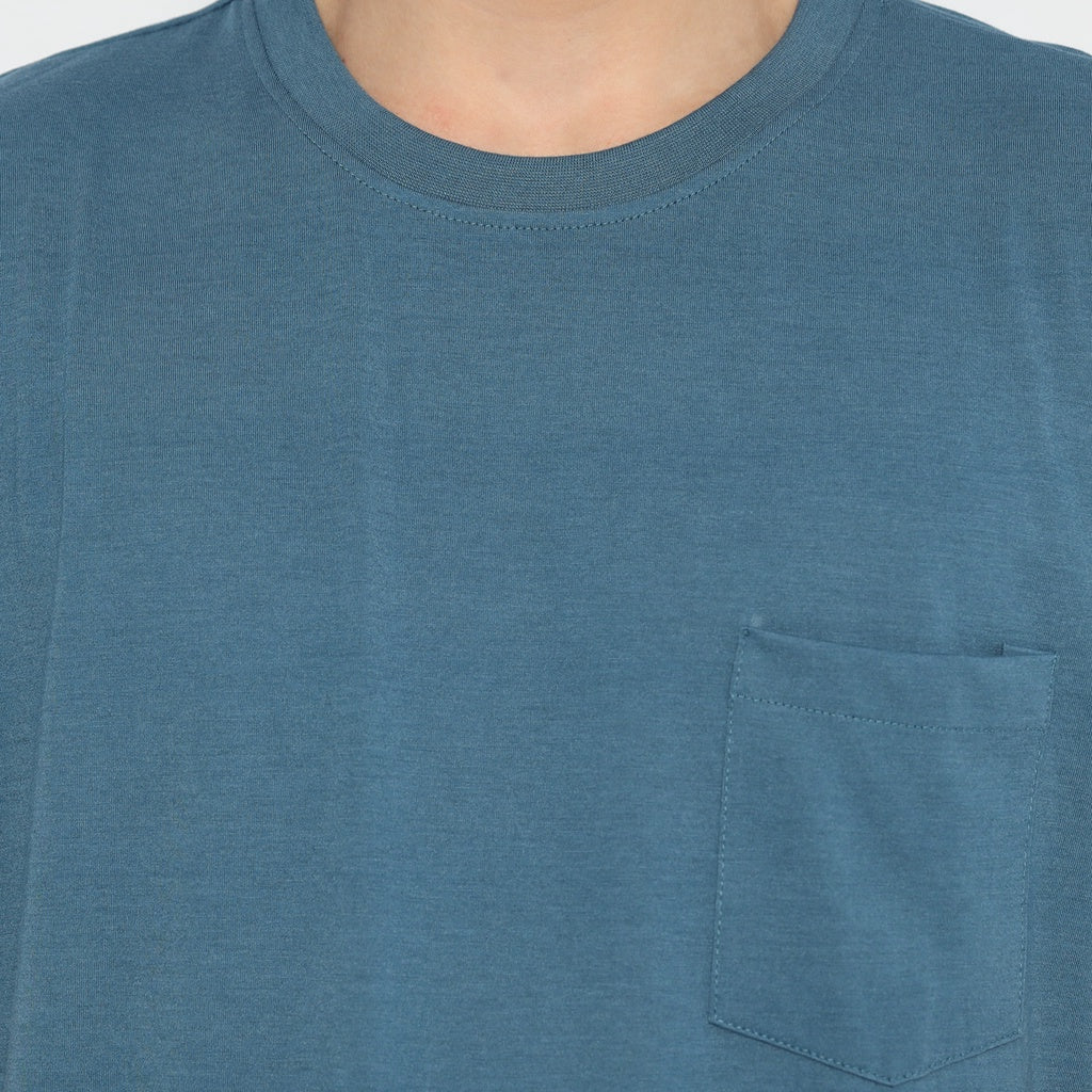 MATSUDA Kaos Polos Pocket T Shirt Cotton Chuo