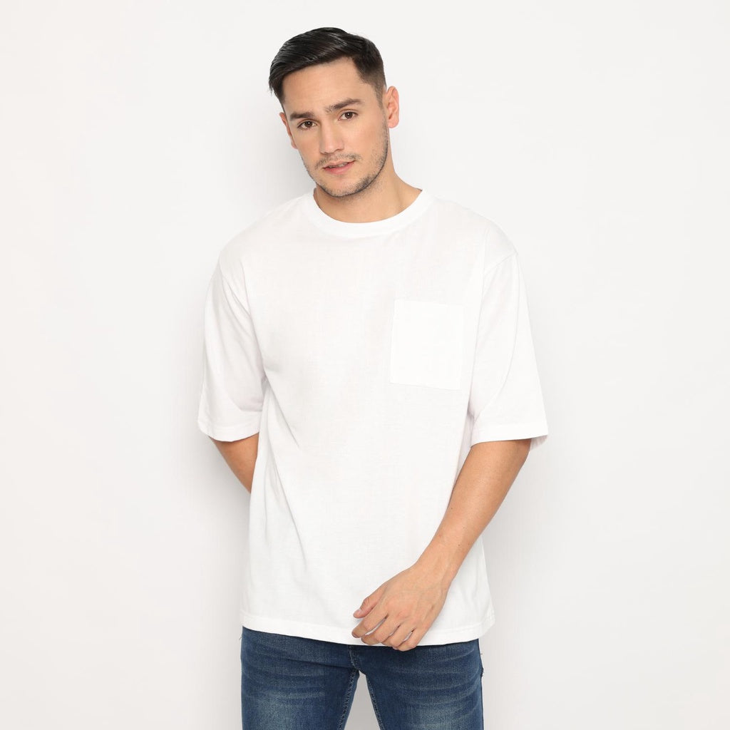 MATSUDA Kaos Oversize Polos Pocket Mito