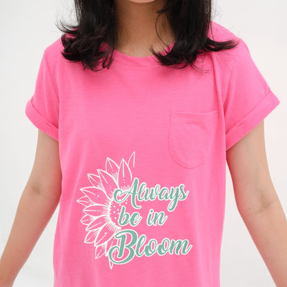 Matsuda baju kaos anak perempuan katun umur 4-16 Maggie