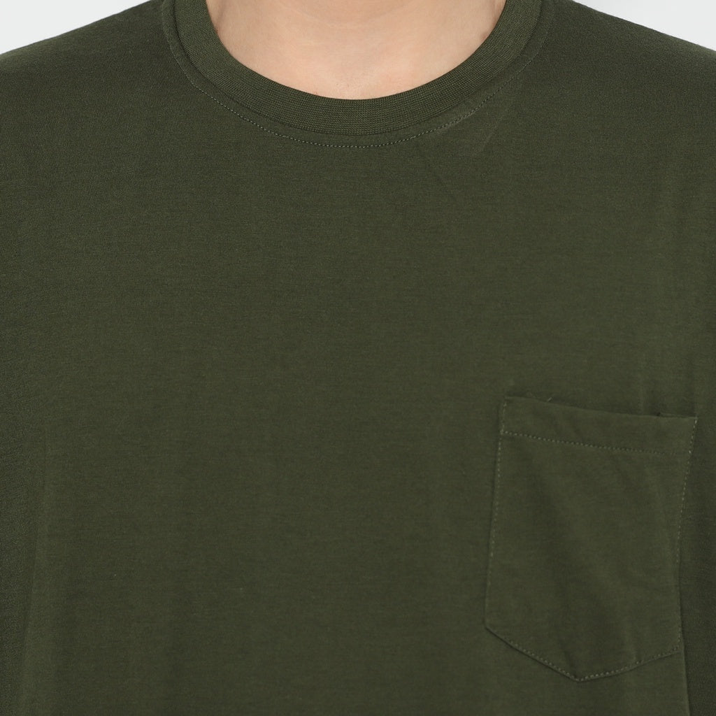 MATSUDA Kaos Polos Pocket T Shirt Cotton Chuo