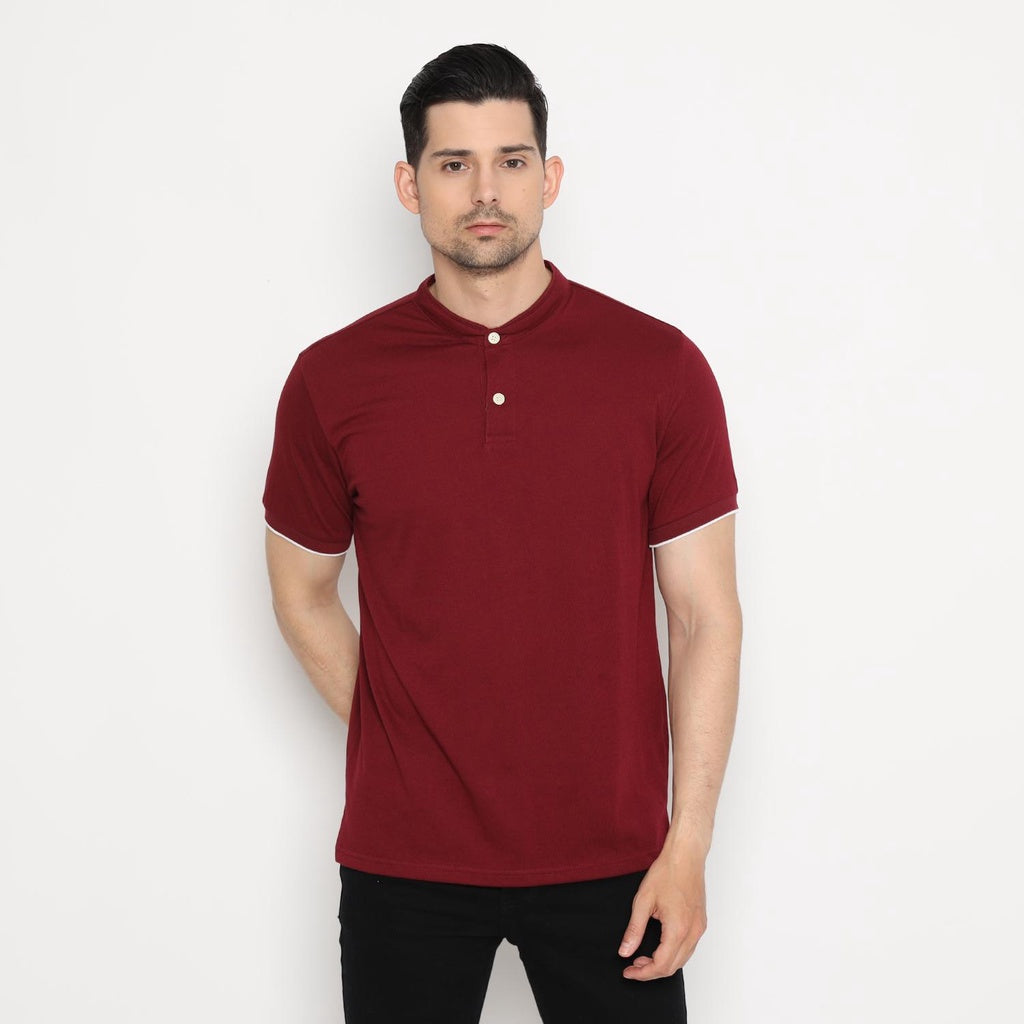 Matsuda kaos Polos kragh Shanghai pria Nakatsu