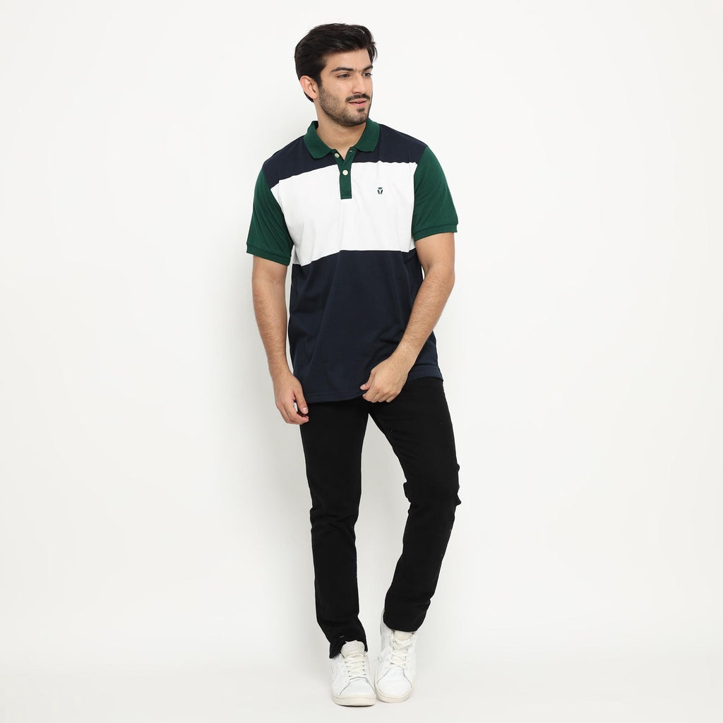 MATSUDA Kaos Polo Shirt Pria Kerah Matsuura