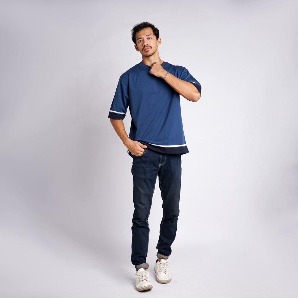 MATSUDA Kaos Oversize Stripe Kikuchi