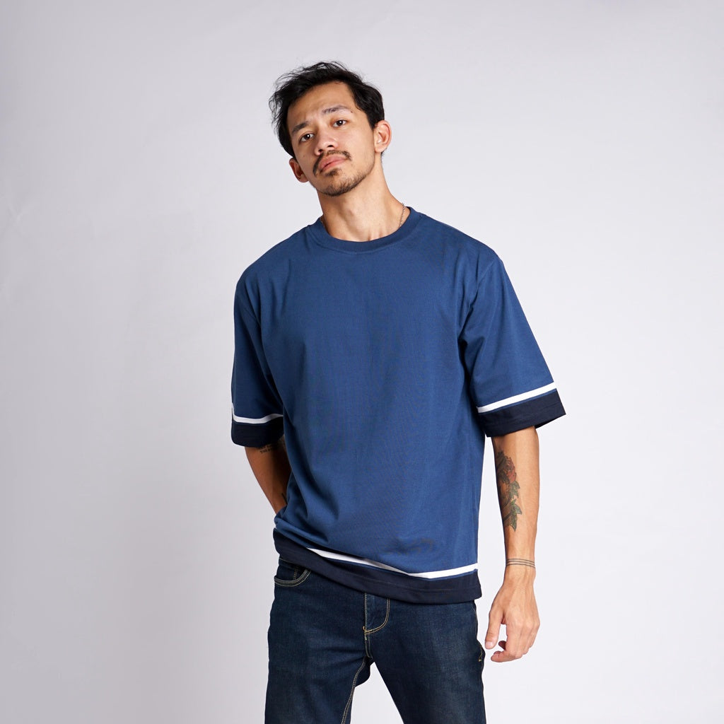 MATSUDA Kaos Oversize Stripe Kikuchi