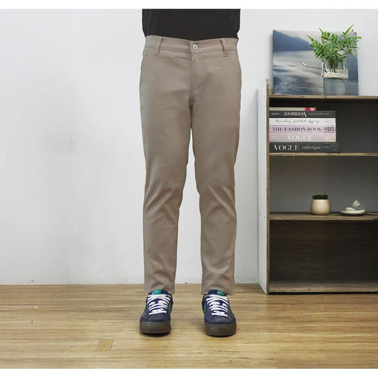 Matsuda Celana Panjang Chino Pria Saka Stone