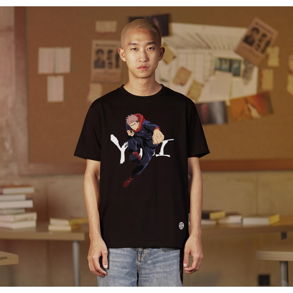 JUJUTSU KAISEN | MATSUDA T-shirt Pria Kokusen Black