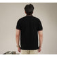 MATSUDA Baju Kaos Polo Shirt Dewasa Pria Kerah Katun Shiogama Black