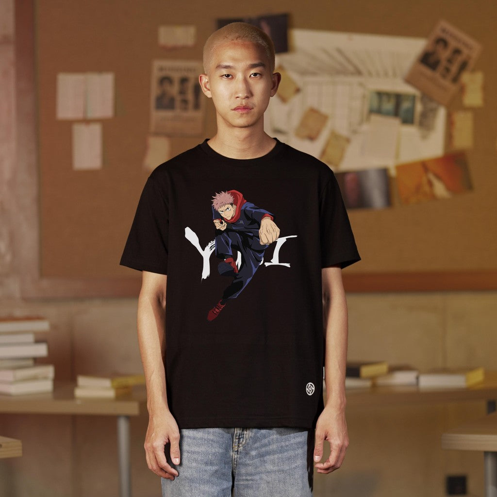 JUJUTSU KAISEN | MATSUDA T-shirt Pria Kokusen Black