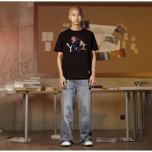 JUJUTSU KAISEN | MATSUDA T-shirt Pria Kokusen Black