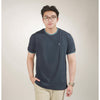 MATSUDA Kaos Pria T shirt Soja Katun Adem T-Shirt  Simple Indigo