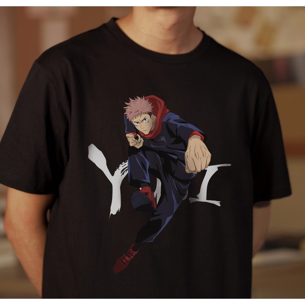 JUJUTSU KAISEN | MATSUDA T-shirt Pria Kokusen Black