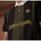 JUJUTSU KAISEN | MATSUDA Polo Shirt Striped Pria Kossen Black-olive