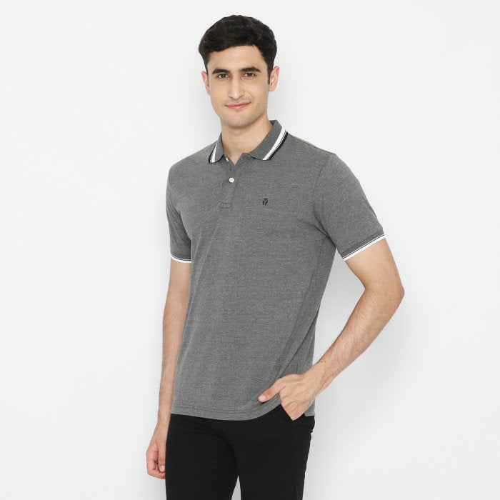 MATSUDA Kaos Polo Shirt Pria Katun Kerah Aioi