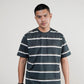 MATSUDA T Shirt Pria Kaos Stripe Nonoichi