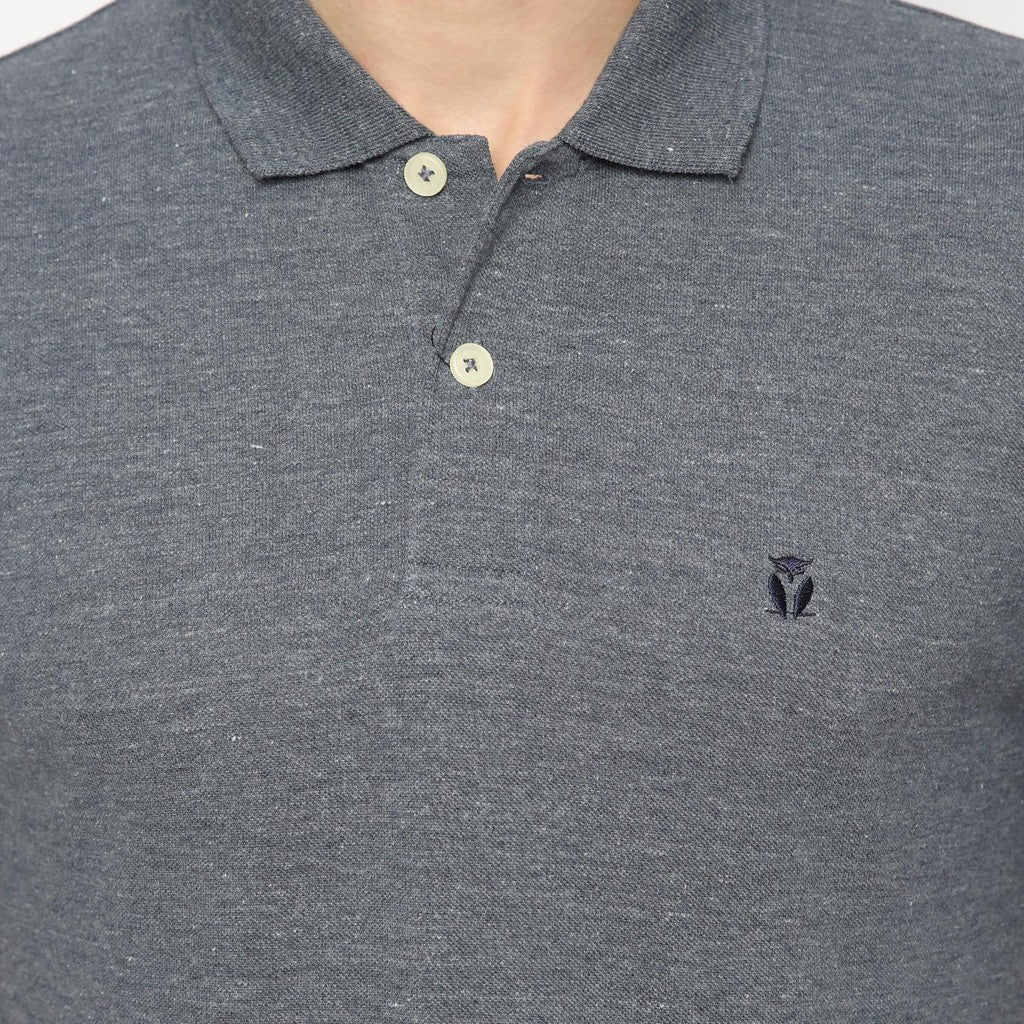 Matsuda Kaos Polo Shirt Pria Kerah Kushima Biru Navy Mel