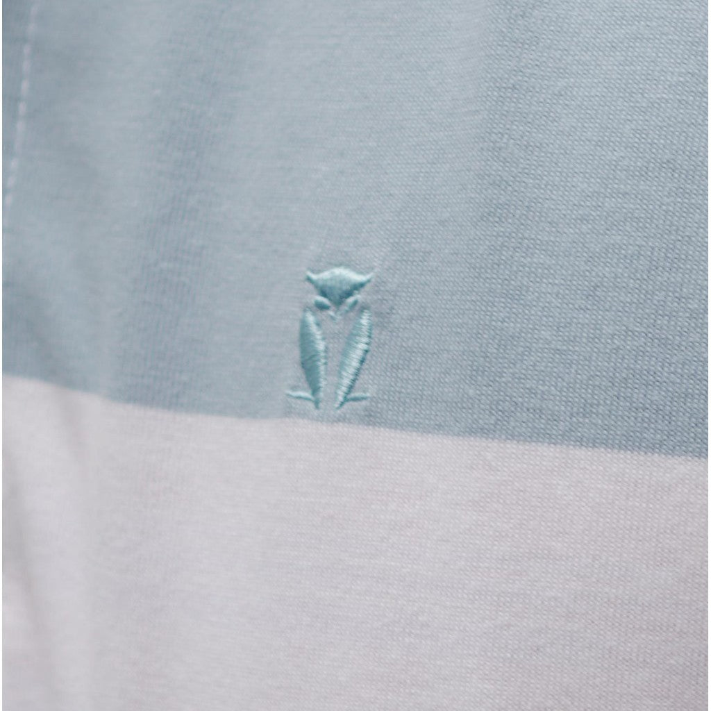 MATSUDA Kaos Polo Shirt Pria Kerah Echizen L. Blue White