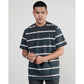 MATSUDA T Shirt Pria Kaos Stripe Nonoichi