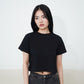 Matsuda Kaos Wanita Crop top katun Marley
