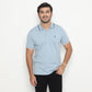 MATSUDA Kaos Polo Shirt Polos Pria Kerah Aioi Biru Light Blue