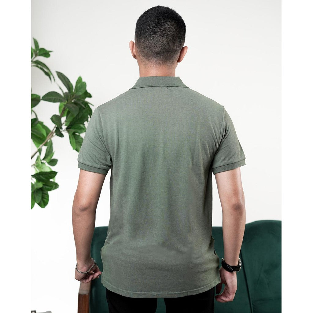 Matsuda Kaos Polo Shirt Pria Kerah Kushima Hijau H Green