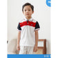 Matsuda baju kaos polo anak laki laki katun umur 2-12 Leo