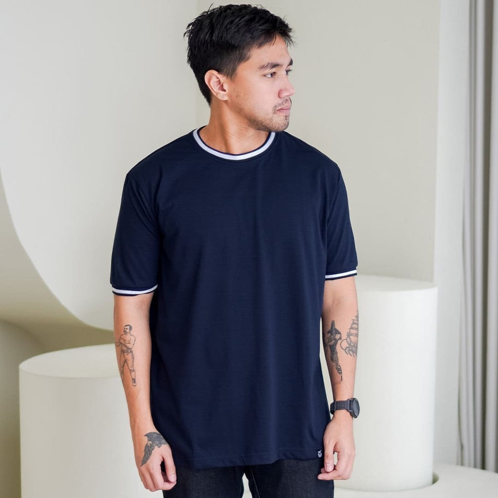 MATSUDA Kaos Polos Pria T shirt Relaxed Fit Oshu