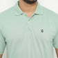 Matsuda Kaos Polo Shirt Pria Kerah Kushima Hijau Smoke Green